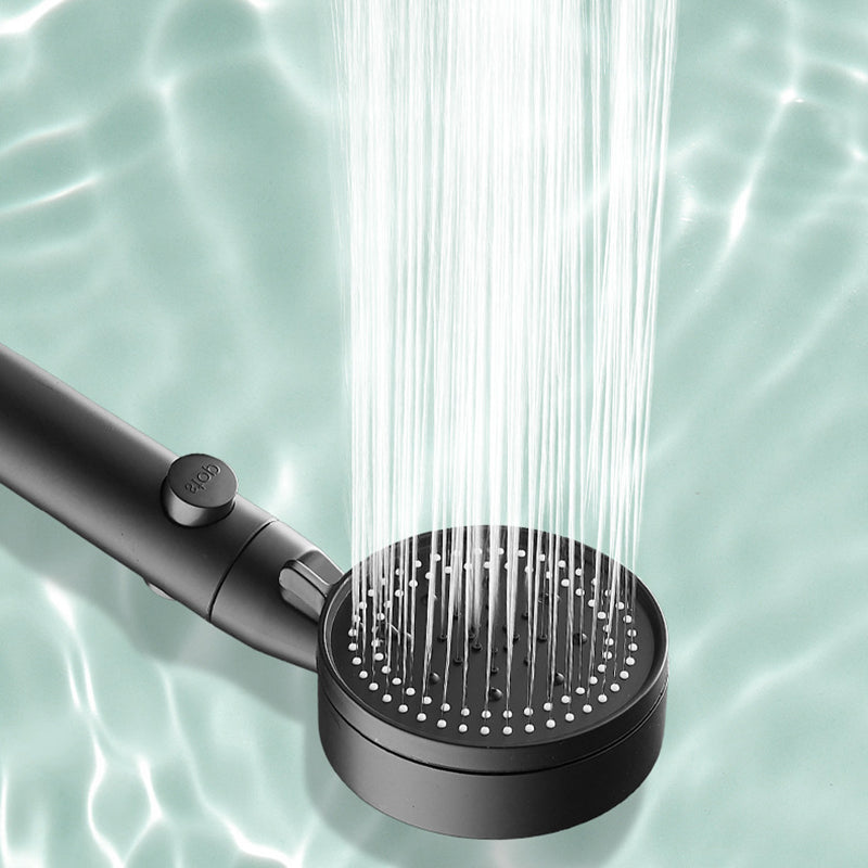 Plastic Handheld Shower Head Wall-mounted Shower Head with Adjustable Spray Pattern