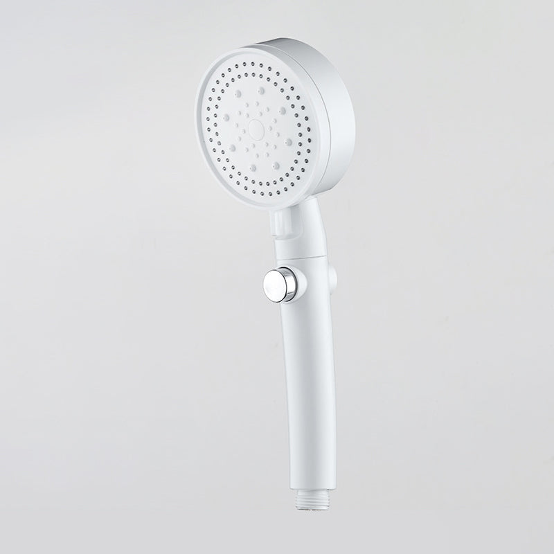 Plastic Handheld Shower Head Wall-mounted Shower Head with Adjustable Spray Pattern