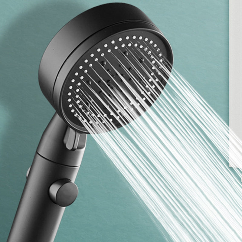 Plastic Handheld Shower Head Wall-mounted Shower Head with Adjustable Spray Pattern