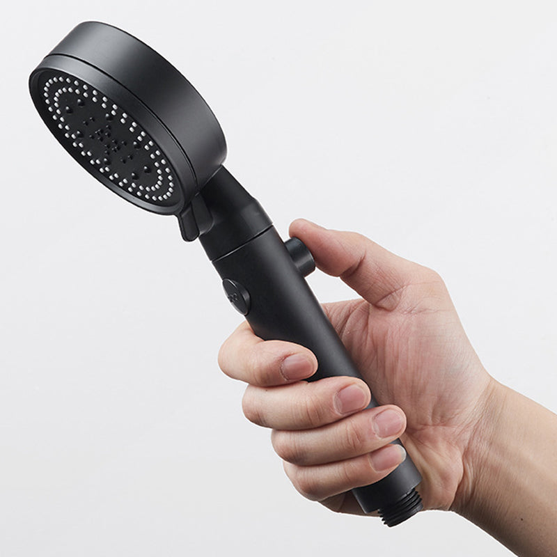 Plastic Handheld Shower Head Wall-mounted Shower Head with Adjustable Spray Pattern