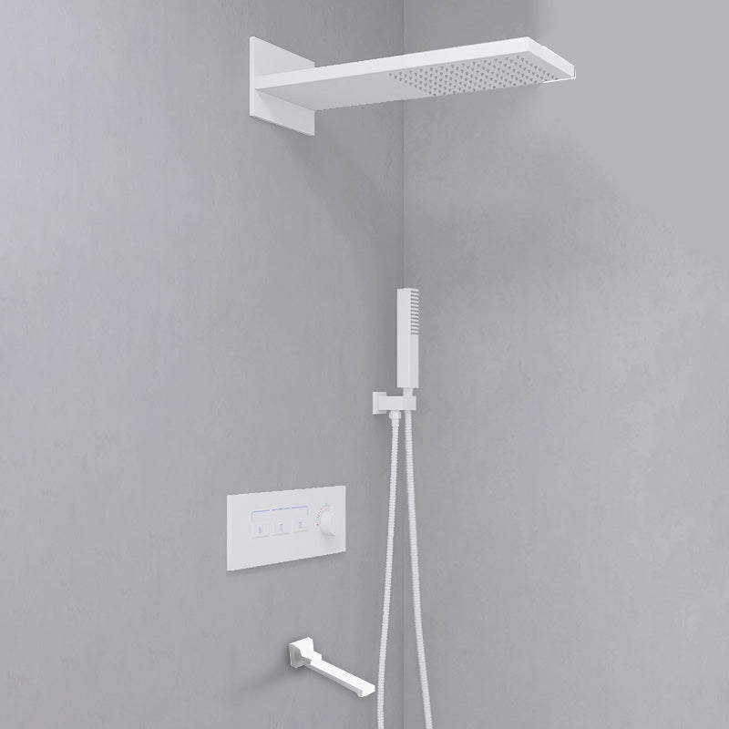 Modern Shower Set Handheld Shower Head Wall Mounted Shower System