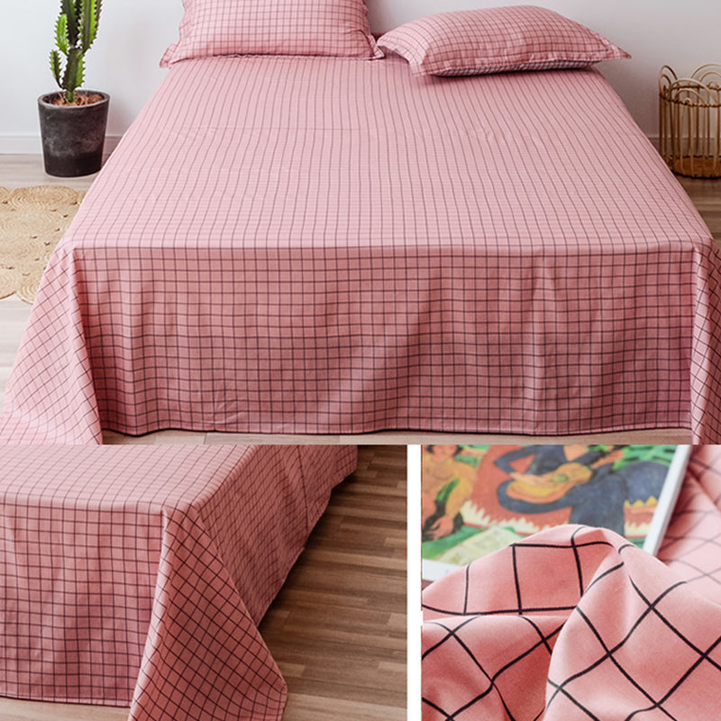 Cotton Bed Sheet One Piece Summer Style Bedroom Simple Fitted Sheet