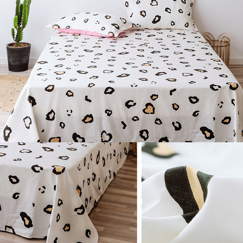 Cotton Bed Sheet One Piece Summer Style Bedroom Simple Fitted Sheet