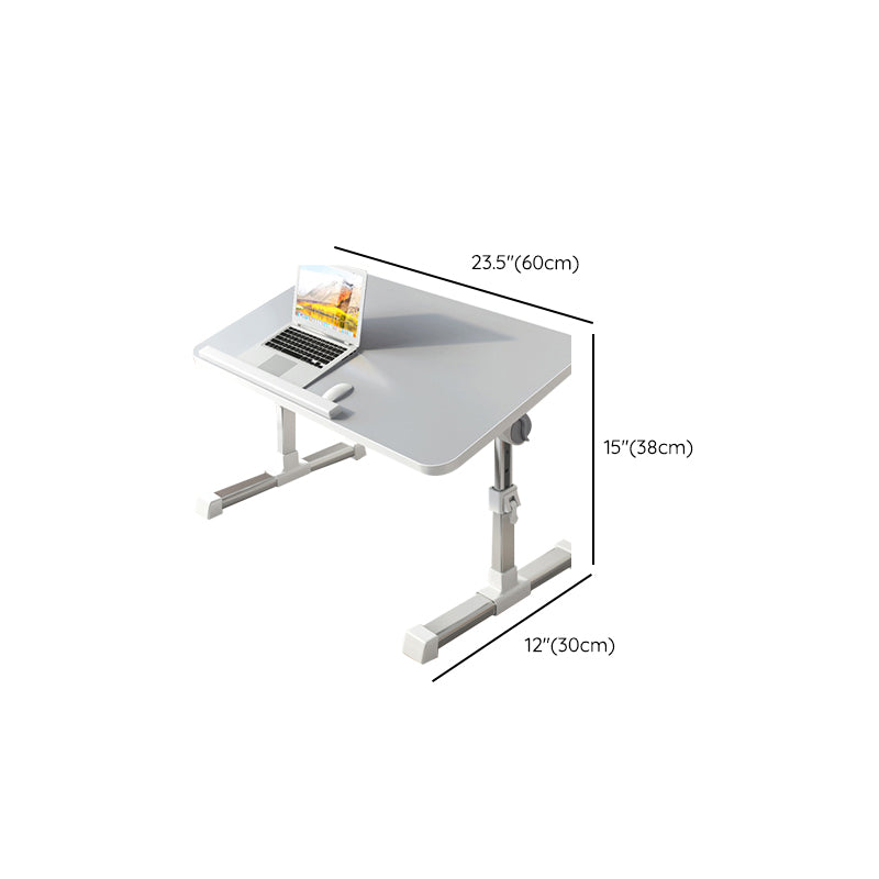 Contemporary T-Shape Writing Desk Curved Adjustable Office Desk