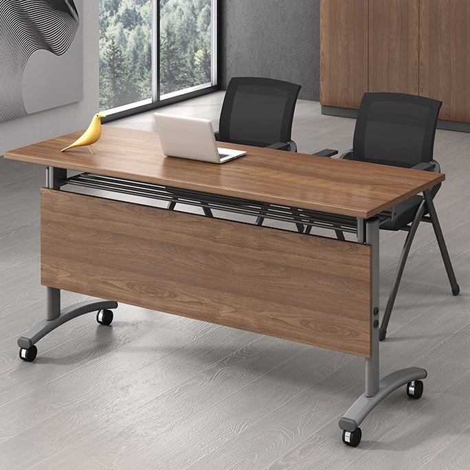 Contemporary Writing Desk Manufactured Wood Office Desk for Home Office