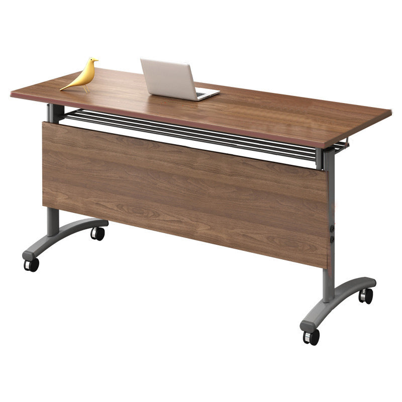 Contemporary Writing Desk Manufactured Wood Office Desk for Home Office