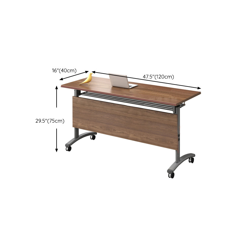 Contemporary Writing Desk Manufactured Wood Office Desk for Home Office