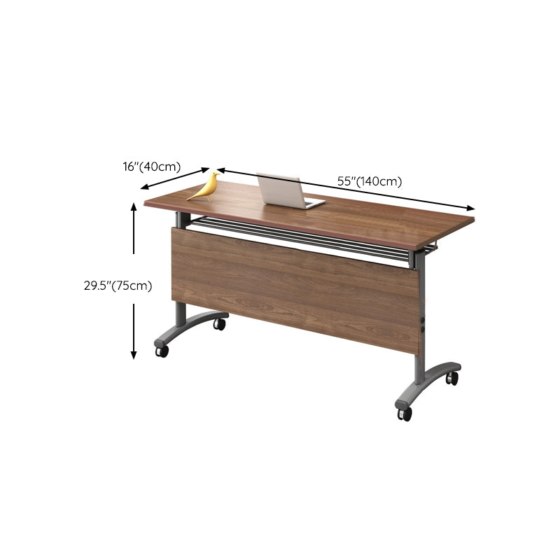 Contemporary Writing Desk Manufactured Wood Office Desk for Home Office