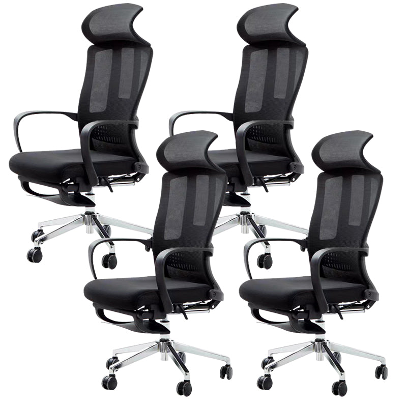 Modern Desk Chair Mesh Computer Chair High-Back Ergonomic Chair with Wheels