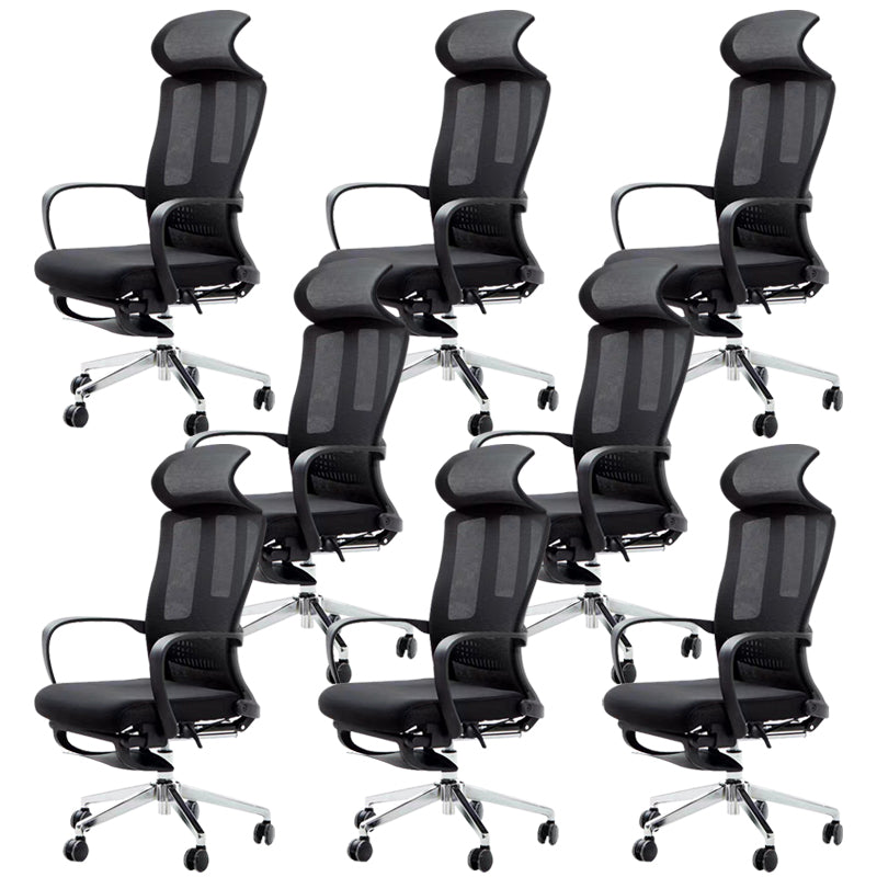 Modern Desk Chair Mesh Computer Chair High-Back Ergonomic Chair with Wheels