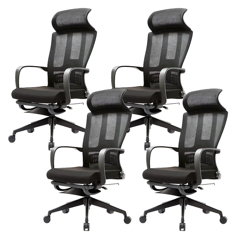 Modern Desk Chair Mesh Computer Chair High-Back Ergonomic Chair with Wheels