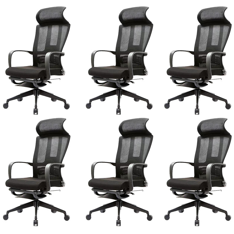 Modern Desk Chair Mesh Computer Chair High-Back Ergonomic Chair with Wheels