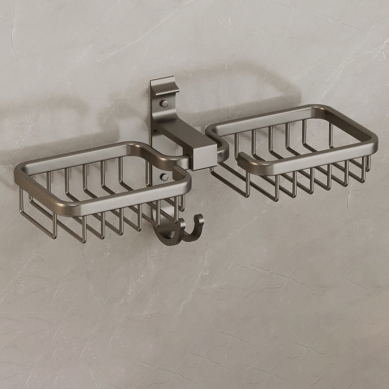 Modern Bath Hardware Set Bath Shelf Black/Silver/Grey Bathroom Hardware Set