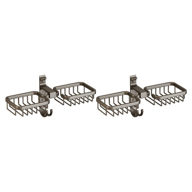 Modern Bath Hardware Set Bath Shelf Black/Silver/Grey Bathroom Hardware Set