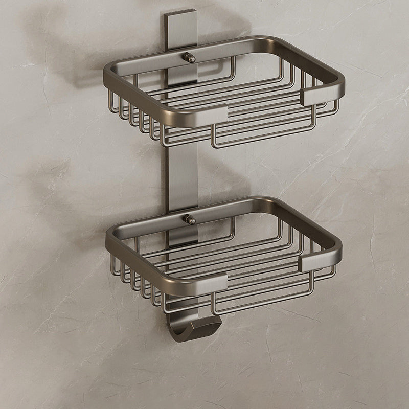 Modern Bath Hardware Set Bath Shelf Black/Silver/Grey Bathroom Hardware Set