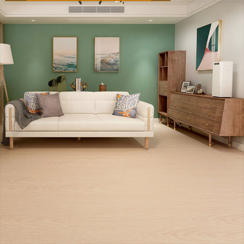 Square Edge Vinyl Flooring Living Spaces PVC Flooring with Peel & Stick