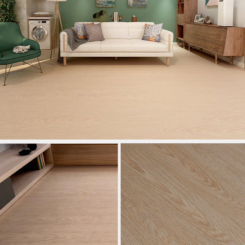 Square Edge Vinyl Flooring Living Spaces PVC Flooring with Peel & Stick