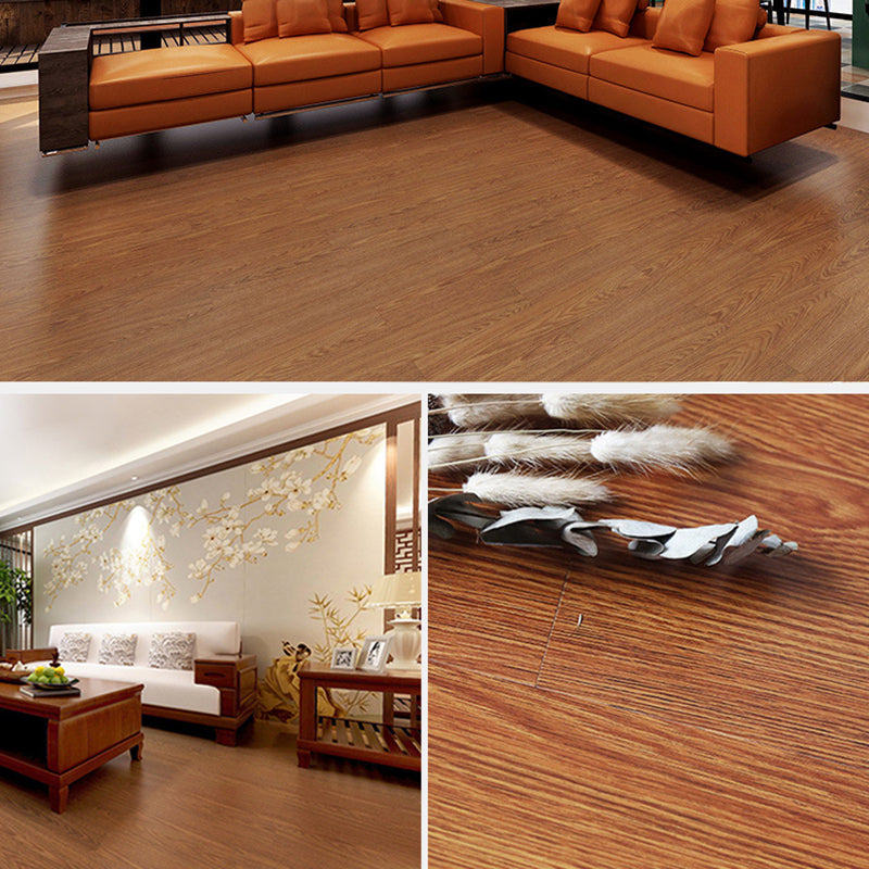 Square Edge Vinyl Flooring Living Spaces PVC Flooring with Peel & Stick