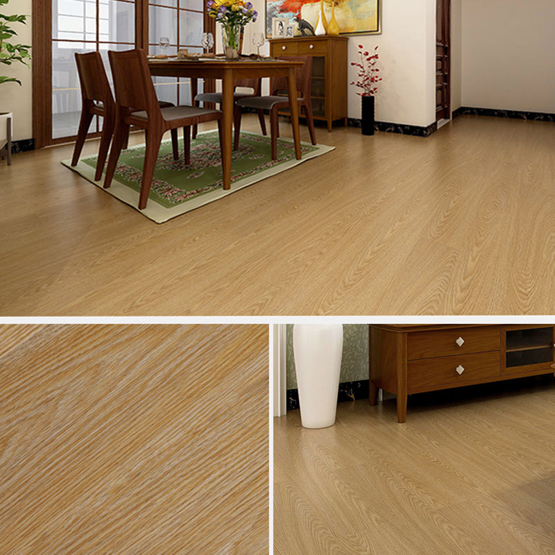 Square Edge Vinyl Flooring Living Spaces PVC Flooring with Peel & Stick