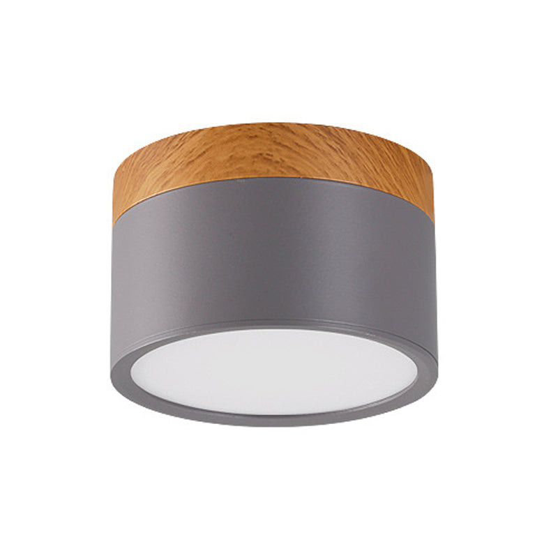 Modern LED Ceiling Lamp Colorful Flush Mount Light Fixture for Corridor