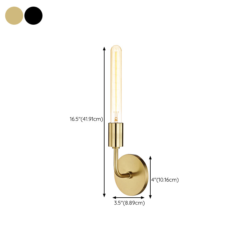 Postmodern 1-Light Wall Sconce Cylinder Shape Sconce Light Fixtures