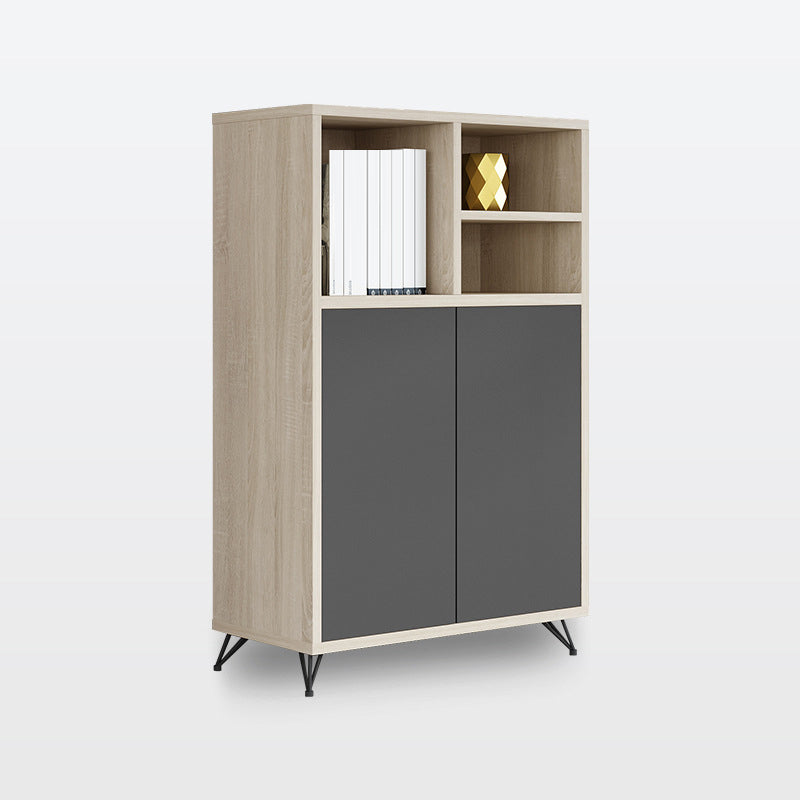 Industrial Vertical File Cabinet Wood Filing Cabinet for Home Office