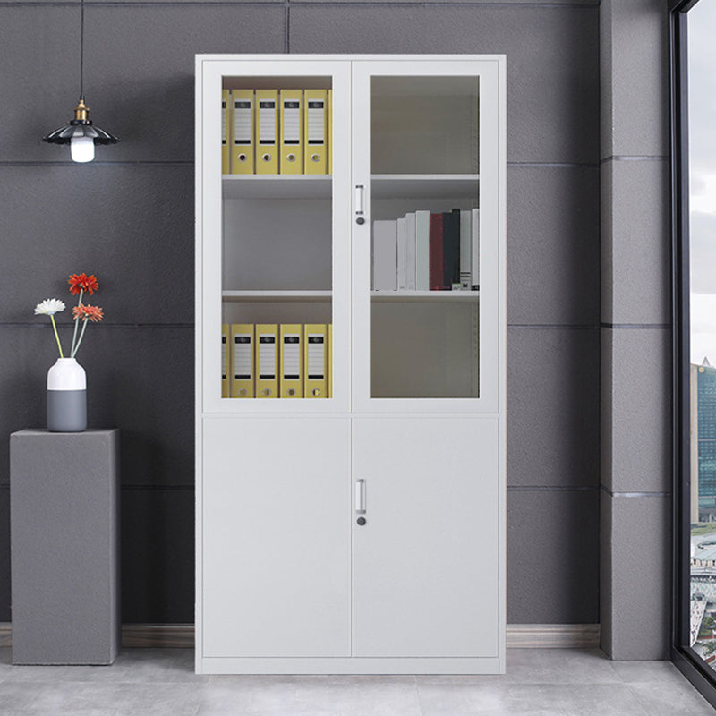 Classical Vertical File Cabinet Metal Filing Cabinet with Storage Shelves