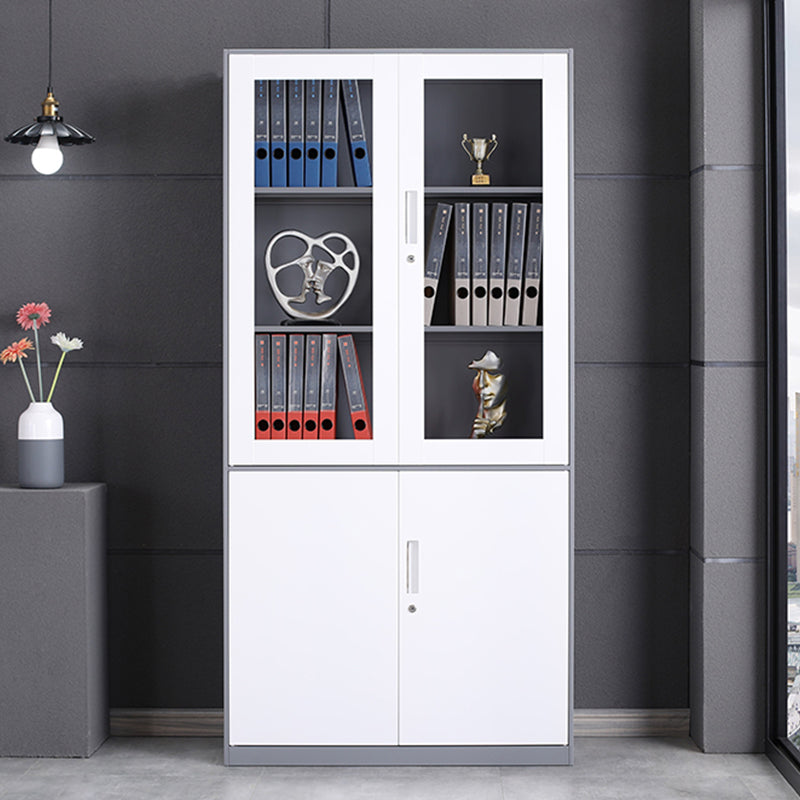 Classical Vertical File Cabinet Metal Filing Cabinet with Storage Shelves