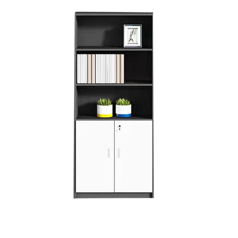 Industrial Style Vertical File Cabinet Locking Storage Wood Filing Cabinet