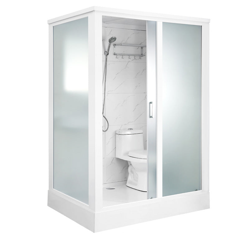 Linear Sliding Shower Enclosure Metal Framed Shower Enclosure with Tempered Glass