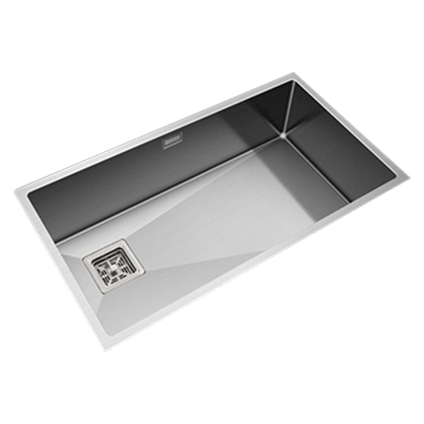 Contemporary Style Kitchen Sink Stainless Steel 1 Holes Undermount Kitchen Sink