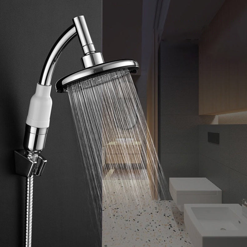 Handheld Shower Head with Katalyst Modern Wall Mounted Shower Head Combo
