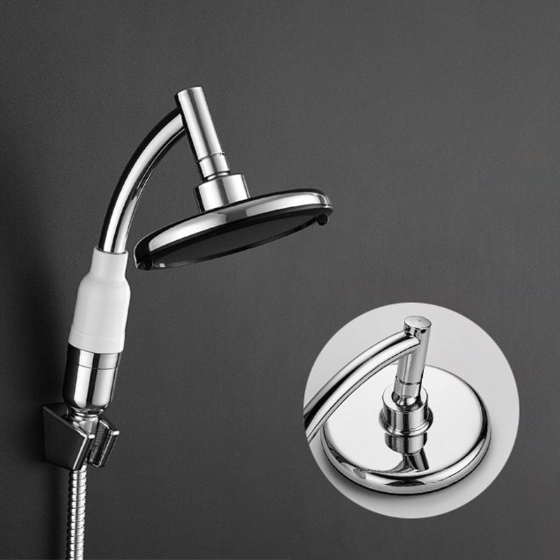 Handheld Shower Head with Katalyst Modern Wall Mounted Shower Head Combo
