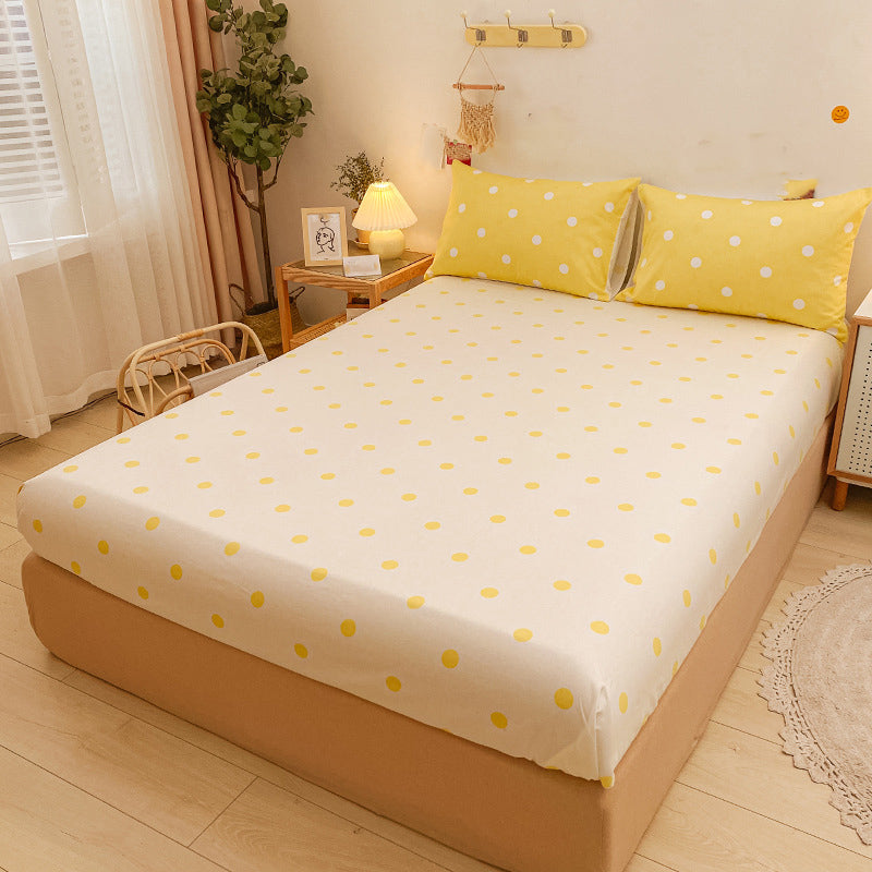 Pure Cotton Bed Sheet Home Bedroom Dormitory Simple Bed Sheet Set