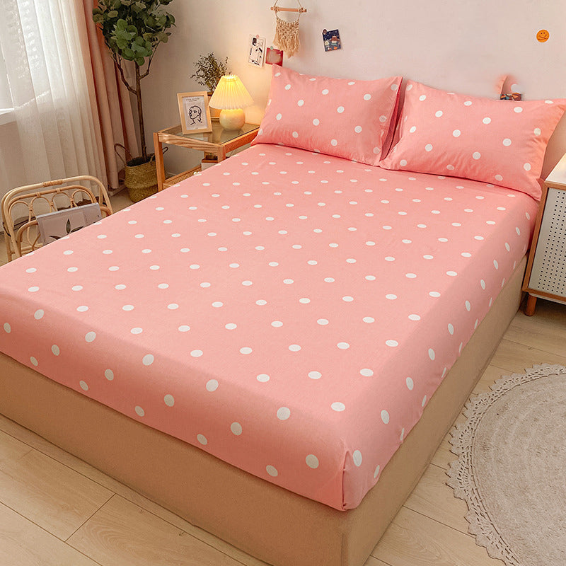 Pure Cotton Bed Sheet Home Bedroom Dormitory Simple Bed Sheet Set