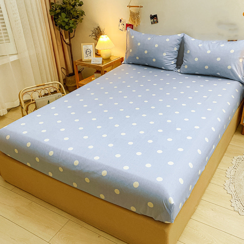 Pure Cotton Bed Sheet Home Bedroom Dormitory Simple Bed Sheet Set