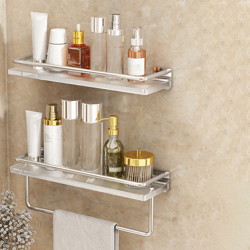 Modern Silver/Gold Bathroom Hardware Set Bath Shelf Bathroom Set