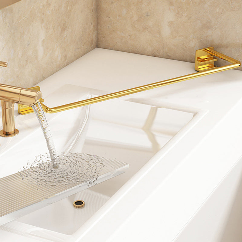 Modern Silver/Gold Bathroom Hardware Set Bath Shelf Bathroom Set