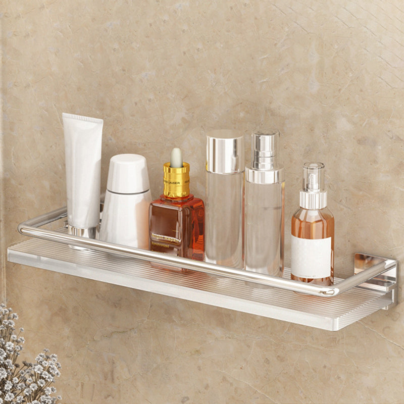 Modern Silver/Gold Bathroom Hardware Set Bath Shelf Bathroom Set