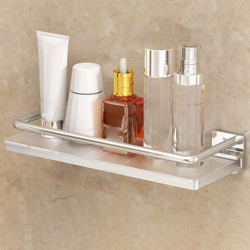 Modern Silver/Gold Bathroom Hardware Set Bath Shelf Bathroom Set