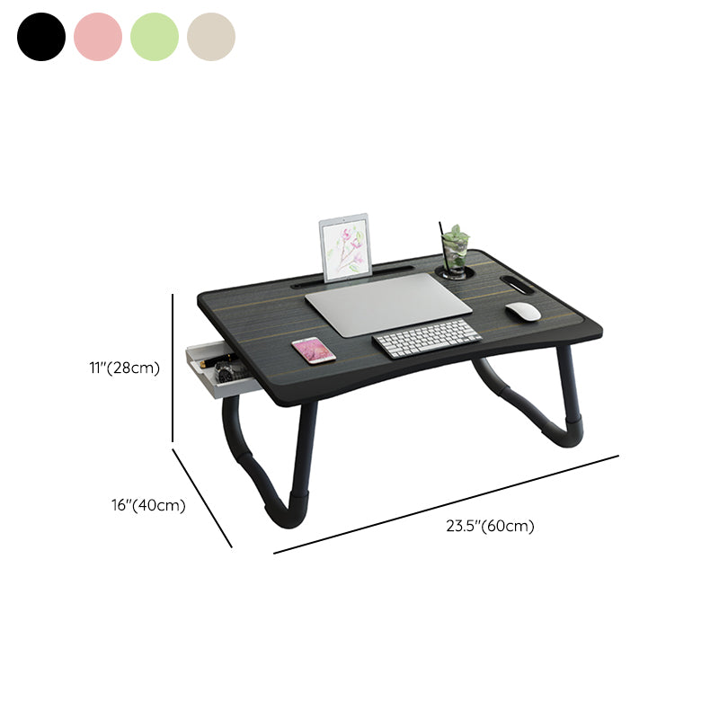 Contemporary Engineered Wood Writing Desk Bedroom Office Desk with Legs