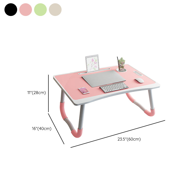 Contemporary Engineered Wood Writing Desk Bedroom Office Desk with Legs