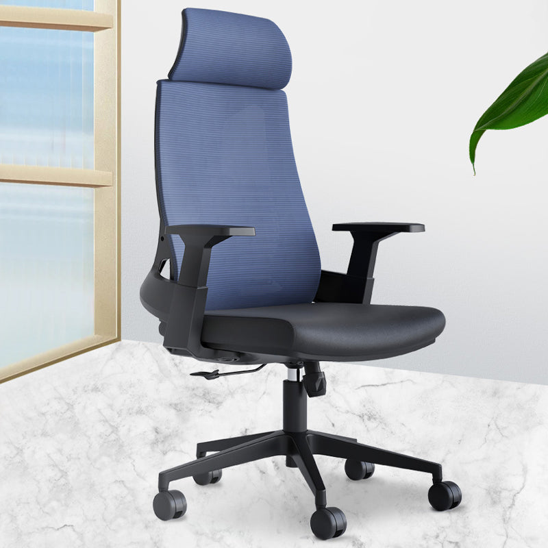 Office Star Swivel Chair Contemporary Office Chair with Headrest