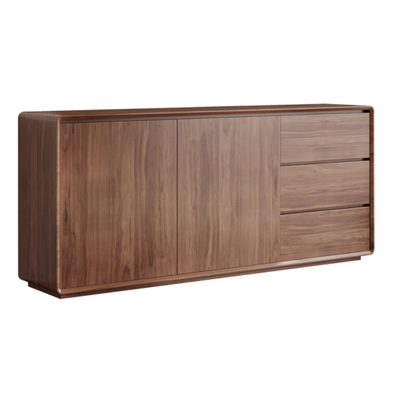 Glam Dining Buffet Wood Side Board with Cabinets and Drawers