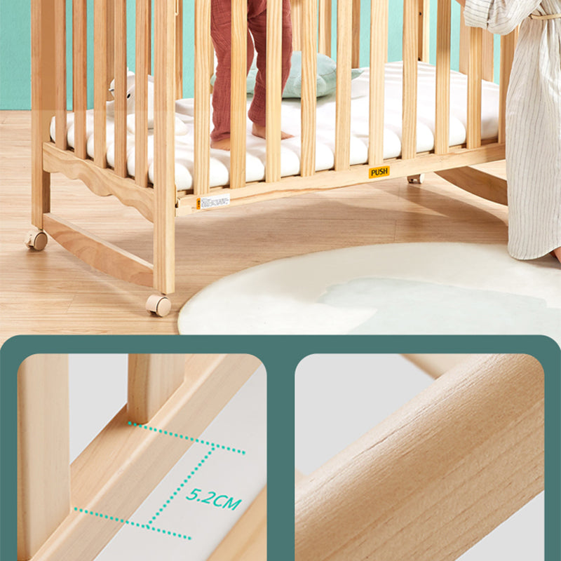 Modern Kids Bed Mattress Included Toddler Bed with Guardrails