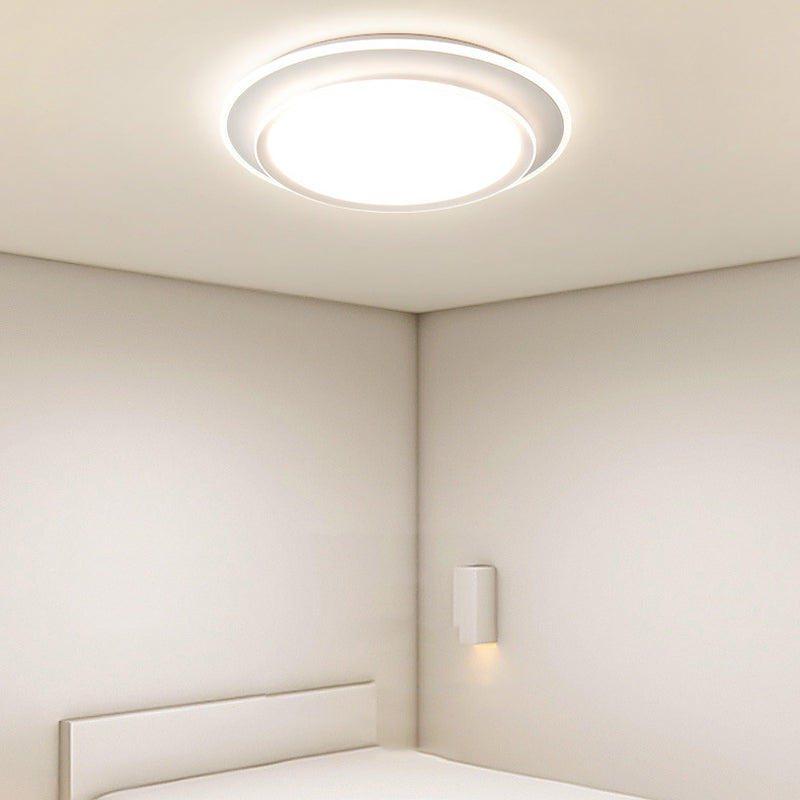 LED Black/white Ceiling Light Contemporary Flush Mount Lighting for Home