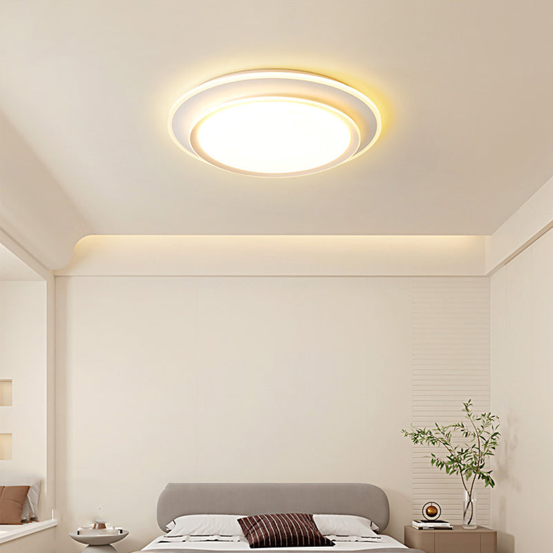 LED Black/white Ceiling Light Contemporary Flush Mount Lighting for Home