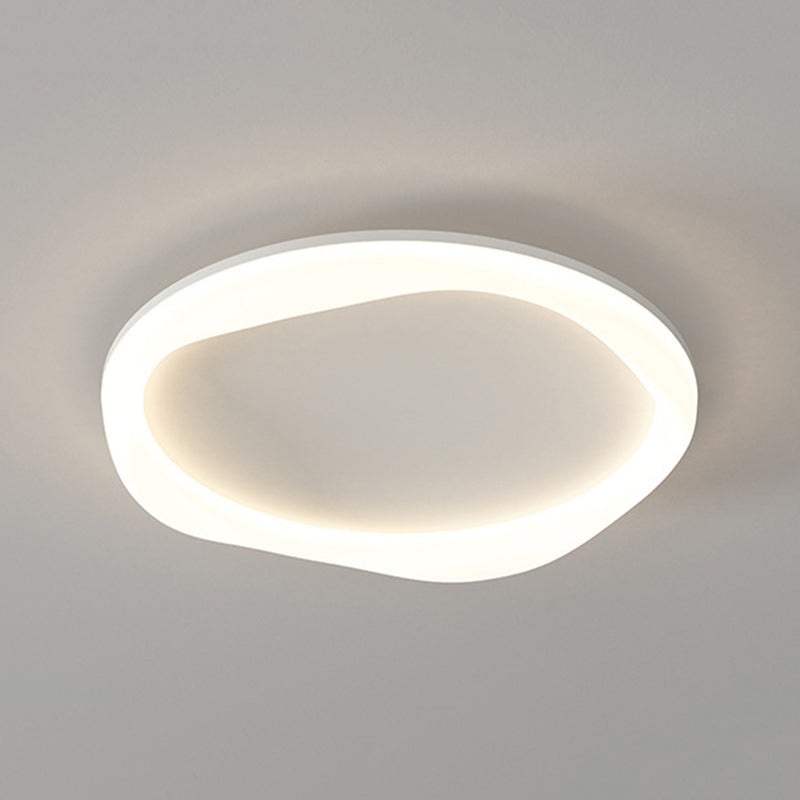 LED White Ceiling Light Modernism Flush Mount Lighting for Foyer