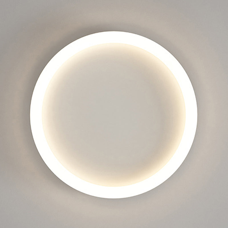 LED White Ceiling Light Modernism Flush Mount Lighting for Foyer