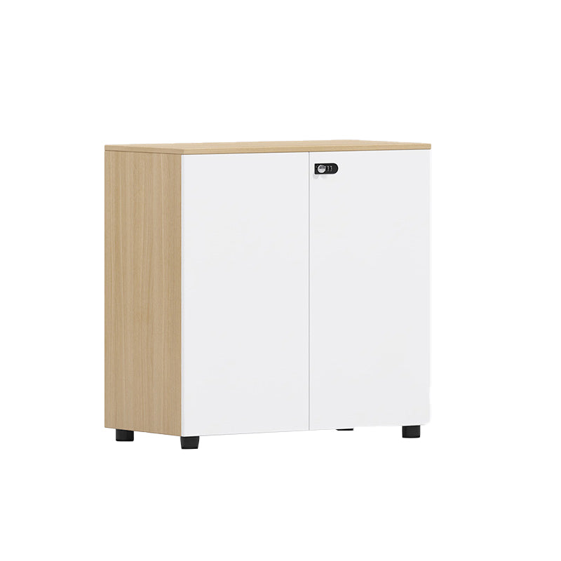 Nordic Style File Cabinets Solid Wood Electronic Lock Vertical Filing Cabinet for Office